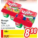 Магазин:Билла,Скидка:Йогурт
Чудо
2,5%, 3,2%
в ассортименте