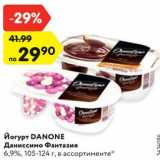 Магазин:Карусель,Скидка:Йогурт DANONE
Даниссимо Фантазия
