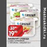 Spar Акции - БИОЙОГУРТ СЛОБОДА
L.CASEI С КЛУБНИКОЙ,
С ПЕРСИКОМ, С ВИШНЕЙ 125 Г