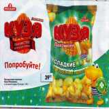 Магазин:Пятёрочка,Скидка:Кукурузные шарики Кузя Лакомкин