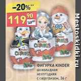 Дикси Акции - Фигурка шоколадная Kinder