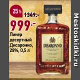 Магазин:Окей супермаркет,Скидка:Ликер
десертный
Дисаронно,
28%