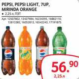 Магазин:Selgros,Скидка:Pepsi, Pepsi Light, 7 Up, Mirinda Orange 