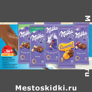 Акция - Шоколад MILKA