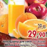 Магазин:Седьмой континент,Скидка:Апельсины для сока /Яблоки «Айдаред»