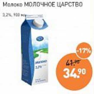Акция - Молоко Молочное царство 3,2%