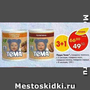 Акция - пюре Тема