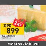 Магазин:Перекрёсток,Скидка:Сыр LA PAULINA  Goya 40%