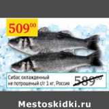 Магазин:Седьмой континент, Наш гипермаркет,Скидка:Сибас охл не потрошеный Россия 