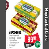 Spar Акции - Мороженое
«Вологодский
пломбир» брикет
– пломбир
– шоколадный
пломбир
250 г