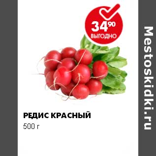 Акция - РЕДИС КРАСНЫЙ