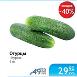 Акция - ОГУРЦЫ КУРАЖ