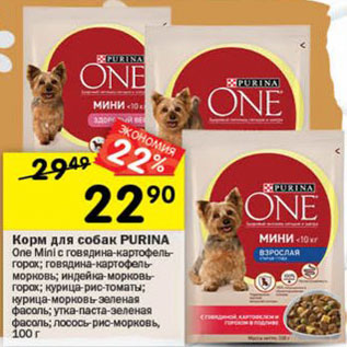 Акция - Корм для собак Purina