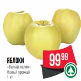 Spar Акции - яблоки
«Белый налив»
Новый урожай
1 кг