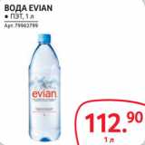 Selgros Акции - ВОДА EVIAN 