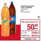 Магазин:Метро,Скидка:Газированные напитки Pepsi / 7 Up / Mirinda 