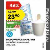 Магазин:Карусель,Скидка:Мороженое Карелии пломбир ванильный 12%
