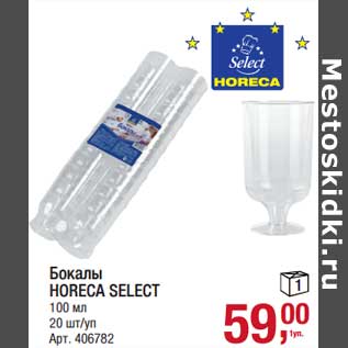 Акция - Бокалы Horeca Select