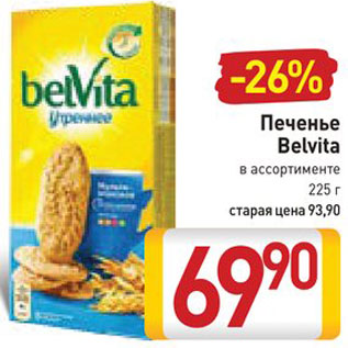 Акция - Печенье Belvita