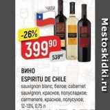 Верный Акции - ВИНО ESPIRITU DE CHILE