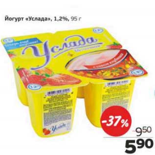 Акция - Йогурт "Услада" 1,2%