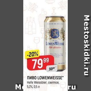 Акция - Пиво LOWENWEISSE