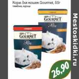 Магазин:Монетка,Скидка:Корм для кошек Gourmet