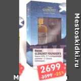 Магазин:Перекрёсток,Скидка:Виски GLENLIVET FOUNDER`S