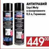 Магазин:Наш гипермаркет,Скидка:Антигравий
Liqui Moly
в ассортименте
0,5 л, Германия