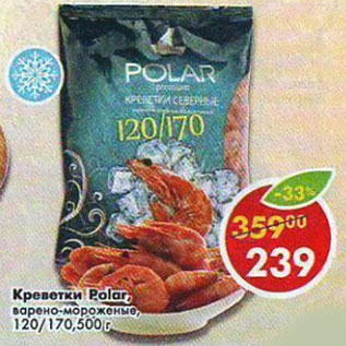 Акция - Креветки Polar 120/170