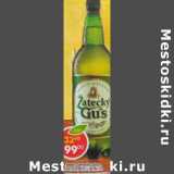 Магазин:Пятёрочка,Скидка:Пиво Zatecky Gus светлое 4,6%