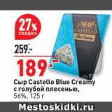 Окей супермаркет Акции - Сыр Castello Blue Creamy
с голубой плесенью,
56%