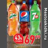 Магазин:Окей супермаркет,Скидка:Напиток Pepsi-Cola/Mirinda/7-UP