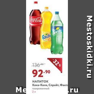 Акция - НАПИТОК Кока-Кола