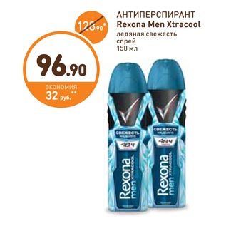 Акция - АНТИПЕРСПИРАНТ Rexona Men Xtracool