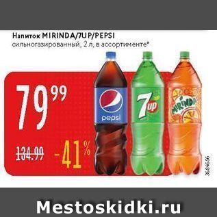 Акция - HanwroK MIRINDA/7UP/PEPSI