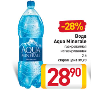 Акция - Вода Aqua Minerale