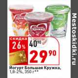 Магазин:Окей супермаркет,Скидка:Йогурт Большая Кружка,
1,8-2%,