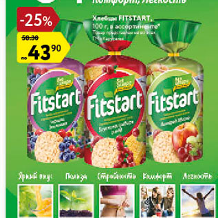 Акция - Хлебцы Fitstart