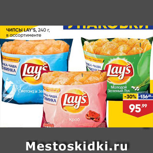 Акция - Чипсы Lays