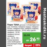 Магазин:Карусель,Скидка:Пюре ТЕМА детское