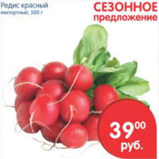 Акция - РЕДИС КРАСНЫЙ