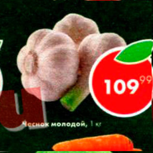 Акция - Чеснок молодой