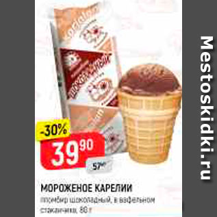 Акция - МОРОЖЕНОЕ Карелии