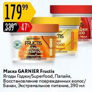 Акция - Маска GARNIER Fructis