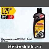 Карусель Акции - Жироудалитель UNICUM Gold