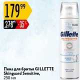 Карусель Акции - Пена для бритья GILLETTE 