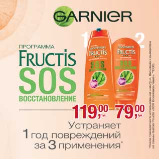 Акция - Fructis Sos восстановление