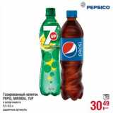 Магазин:Метро,Скидка:Газированный напиток Pepsi, Mirinda, 7Up