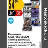 Магазин:Карусель,Скидка:Мороженое CRÀFT ICE CREAM